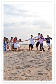 beach wedding thailand