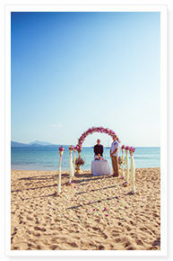 small beach wedding phuket