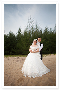 phuket simple beach wedding idea