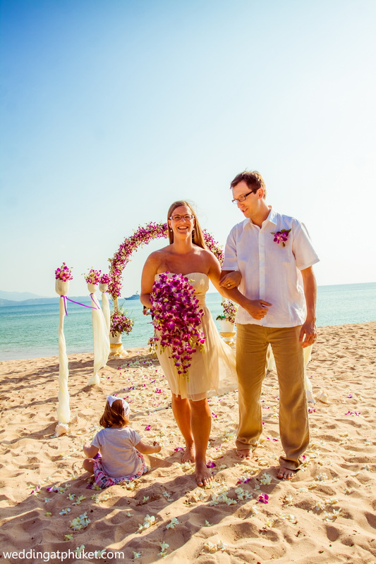 Small Budget Cheap Beach Wedding Ceremony Phuket