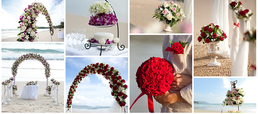 wedding florist phuket